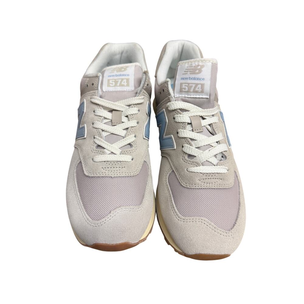 New Balance 574 Moonrock Chrome Blue Women 10 Casual Lifestyle Shoes WL574GQ2-B - Picture 2 of 8